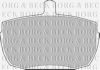 BORG & BECK BBP1422 Brake Pad Set, disc brake